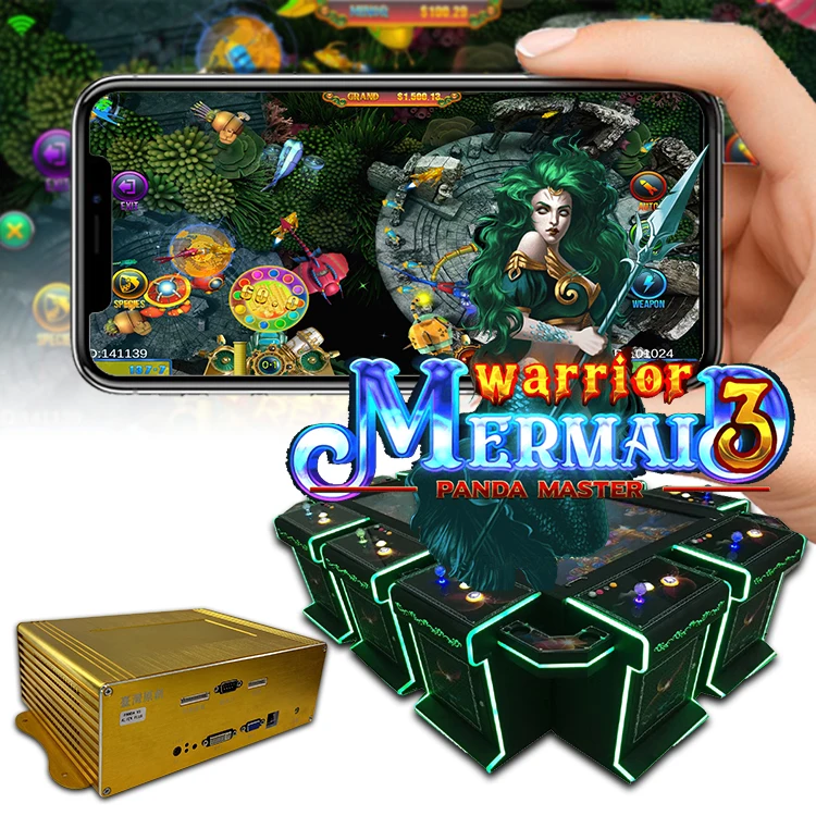 Operated Coin Pusher Game Multigame 7 En 1 Pcb Latest Mini Games Chang Yao Mermaid Warrior 3 W