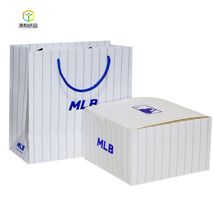 Custom Logo Scarf Baseball Cap Hat Gift Paper Packaging Box for MLB Cap