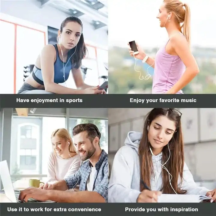 Hot Sell Factory Wholesale Original Quality 8pin Wired Earphones Headphone with Mic for iPhone 7/8/X/11/12