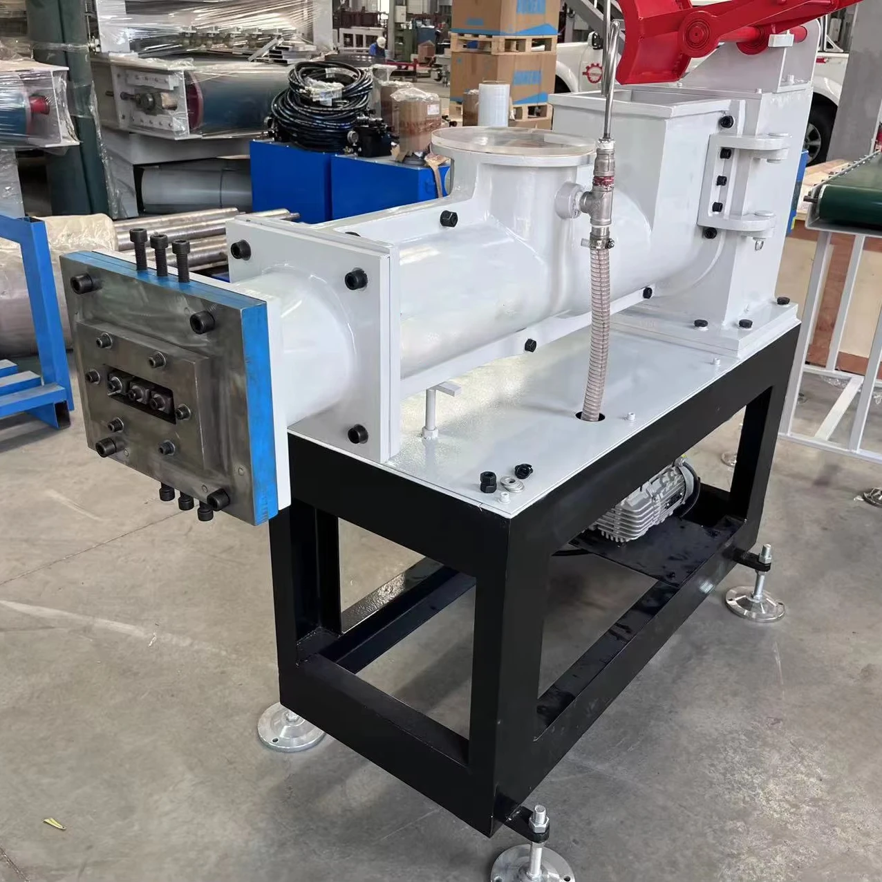 Automatic Clay Cement Small Vacuum Extruder for Experiment Purpose Soil Brick Making Machine