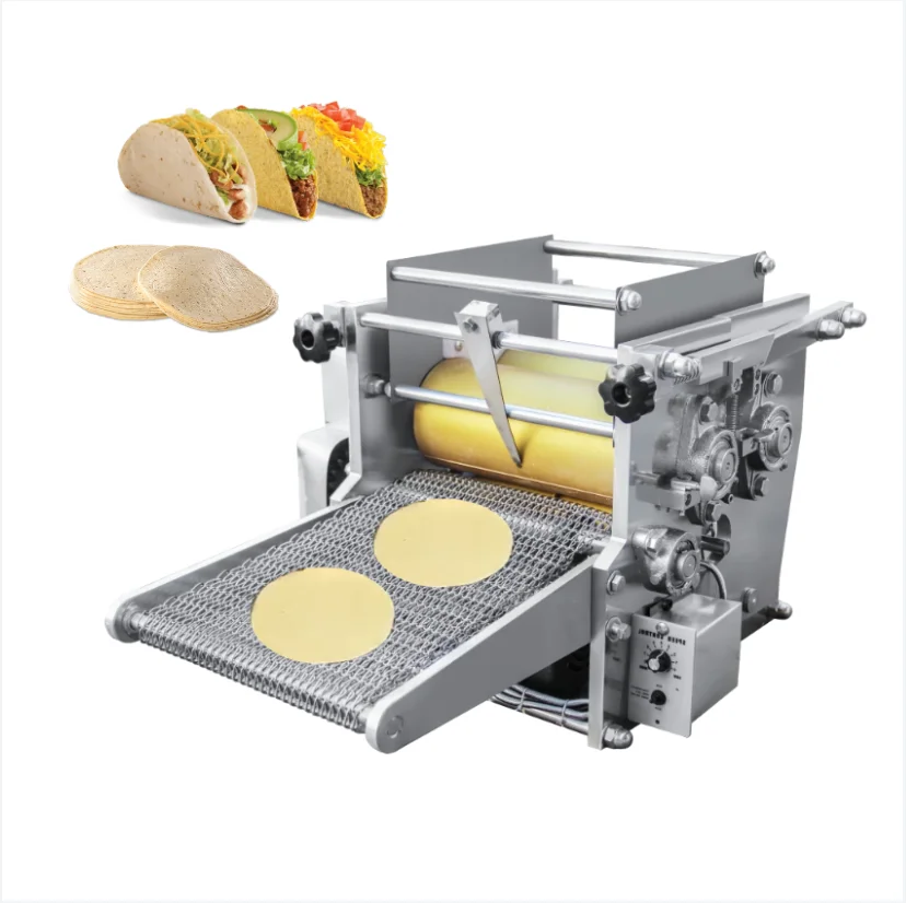 Flour corn mexican tortilla machine taco roti maker press bread grain product tortilla making machines fully automatic
