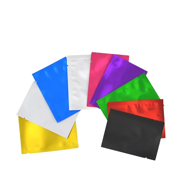 
custom print mylar bags vaccum heat seal aluminum foil bag 