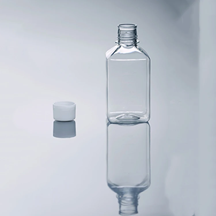 Disposable Sterilized plastic sample laboratory plastic bottle 500ml