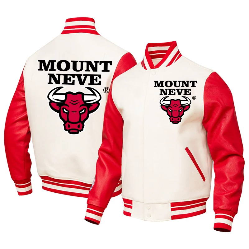 Custom Wholesale High Quality Windbreak Basketball Bomber Jackets Men Woven Varsity Jacket Coat Jacket Customized Logo Printing