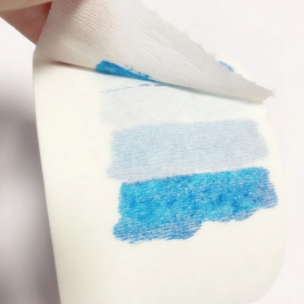 Disposable Elastic Salon Barber Neck Roll Paper Neck Ruffles Strip Crepe Neck Paper