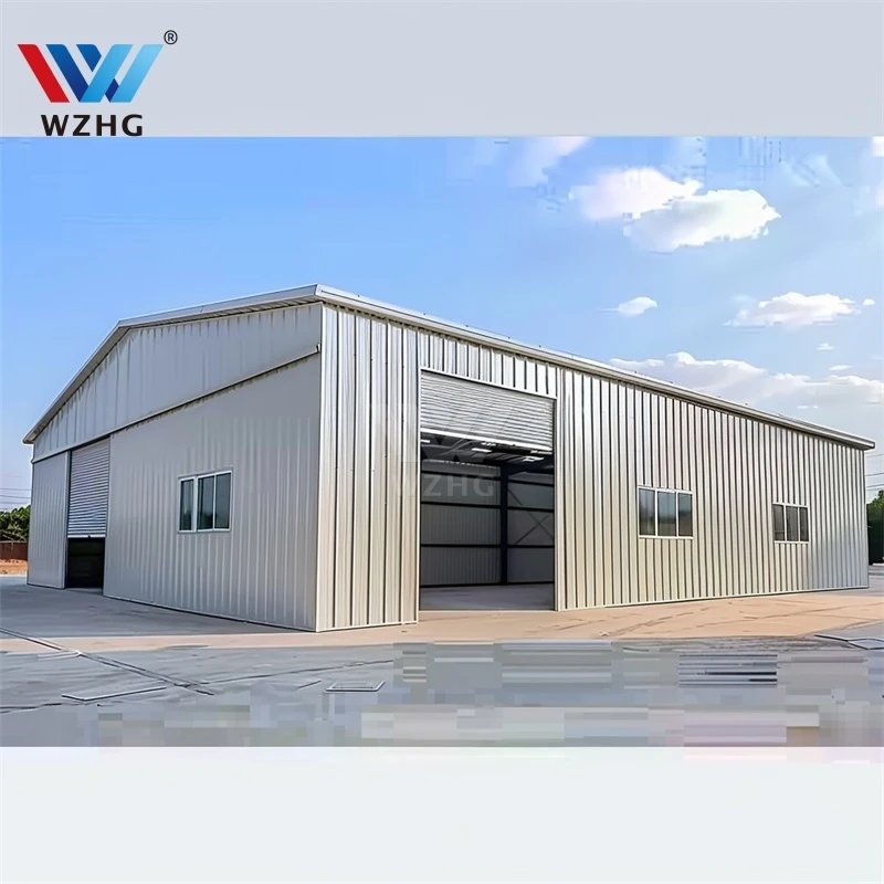 Good Product Quality Warehouse Prefab Steel Structure warehouse with skylight panels bolted connections in steel structures