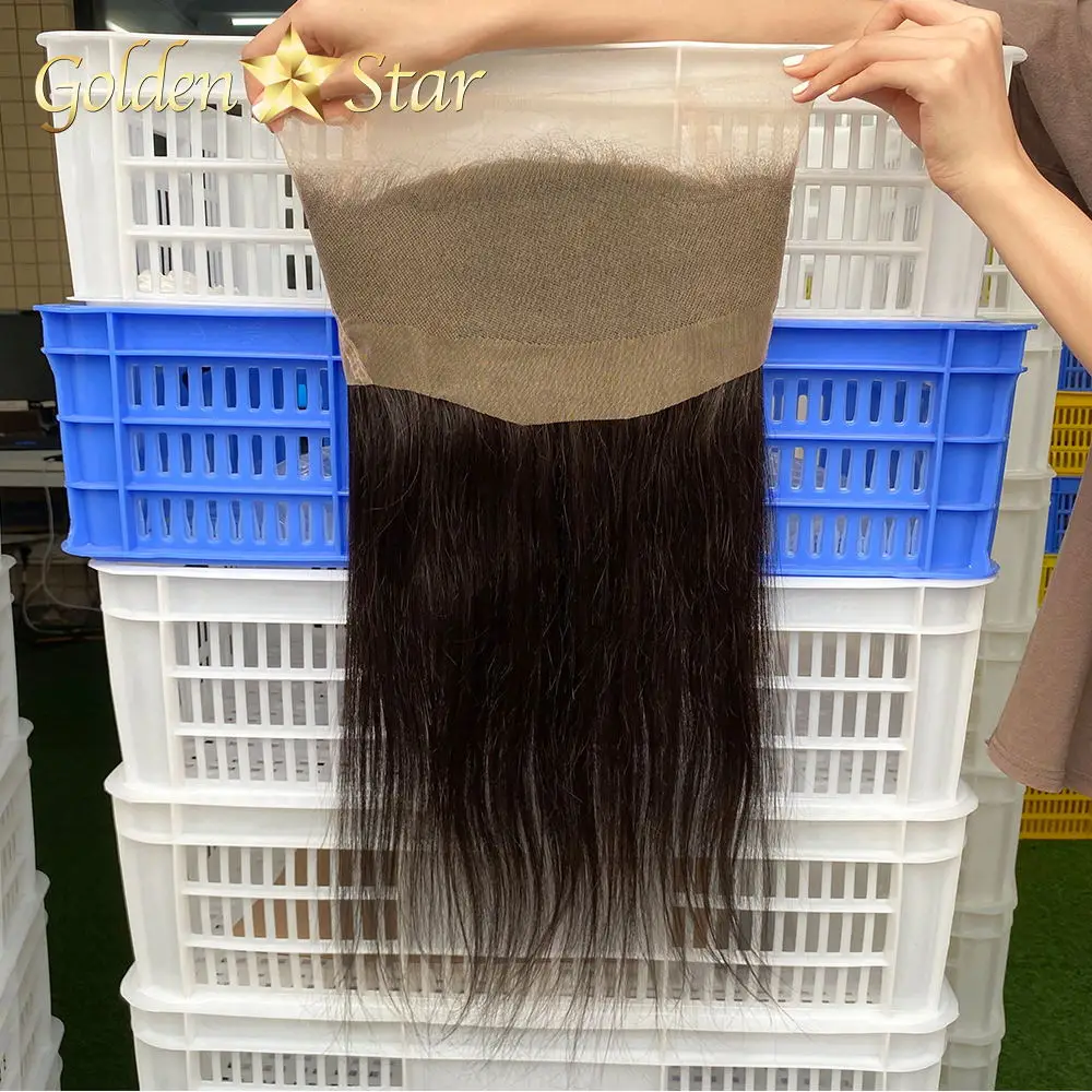 Оптовая продажа, необработанные волосы и фронтальные, недорогие 360 фронтальные волосы, 100% перуанские натуральные волосы с 360 закрытием