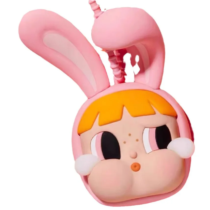 POPMART Bubble Mart CRYBABY Girls Mirror Pendant Gift Trend Key Pendant
