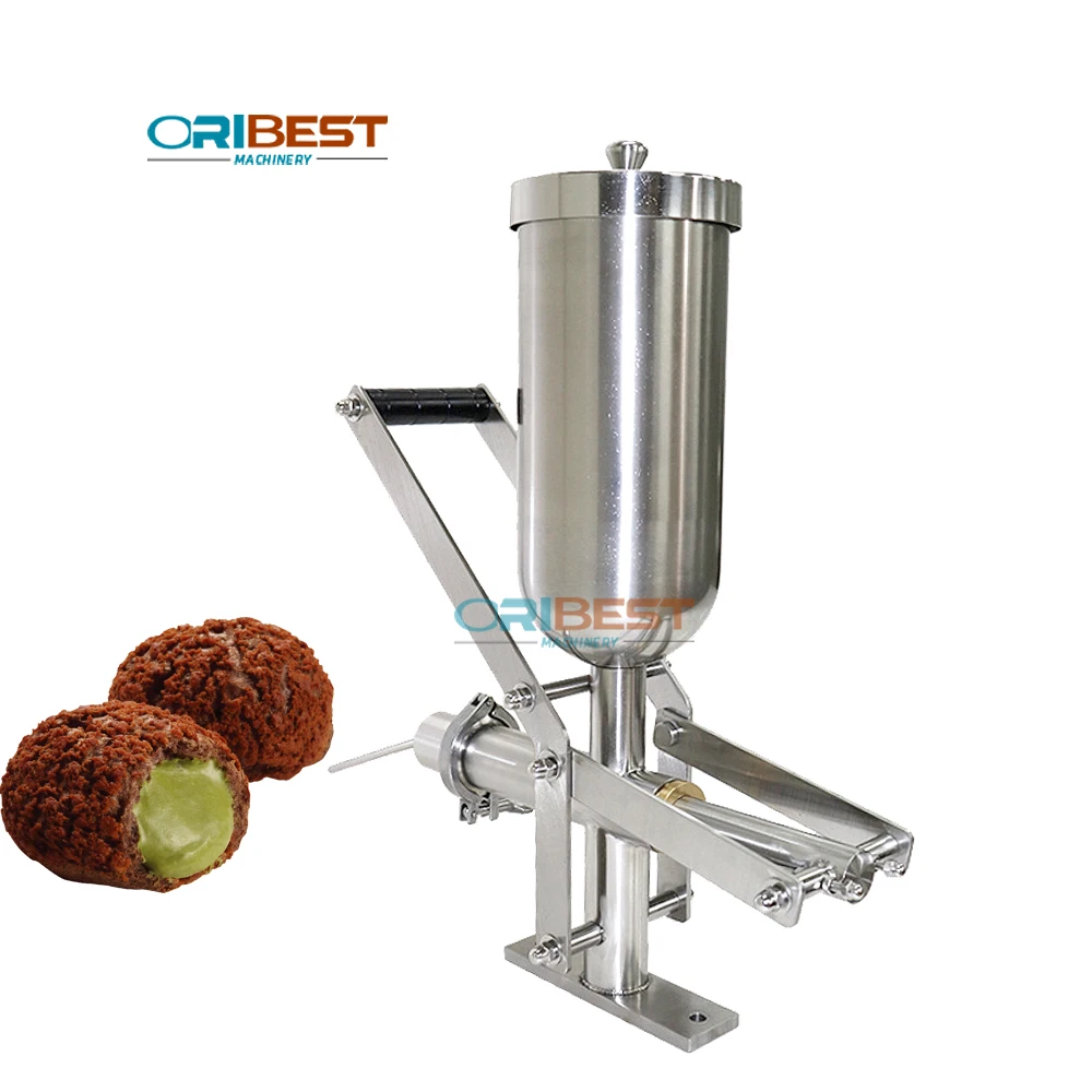 Portable injection puff cream jam machine / bread slicing injection machine / cup cake creme injection machine