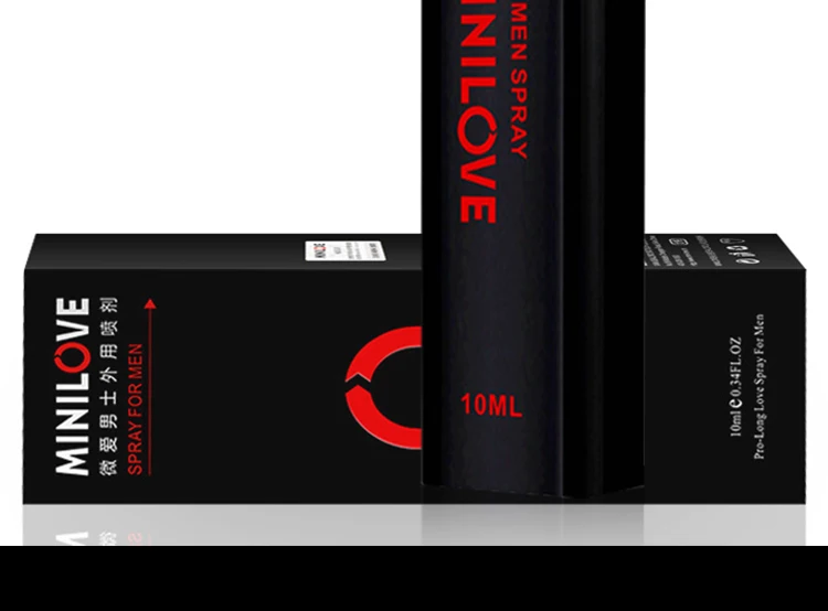 Minilove 10ml male delay spray to prevent premature ejaculation penis cream pills  penile erection lasts 60 minutes