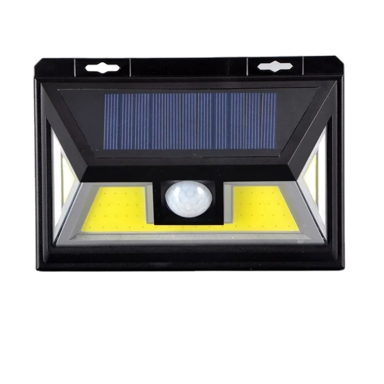 Outdoor solar wall 3W Led Lights Garden powerful led Light street motion sensor  waterproof solar light