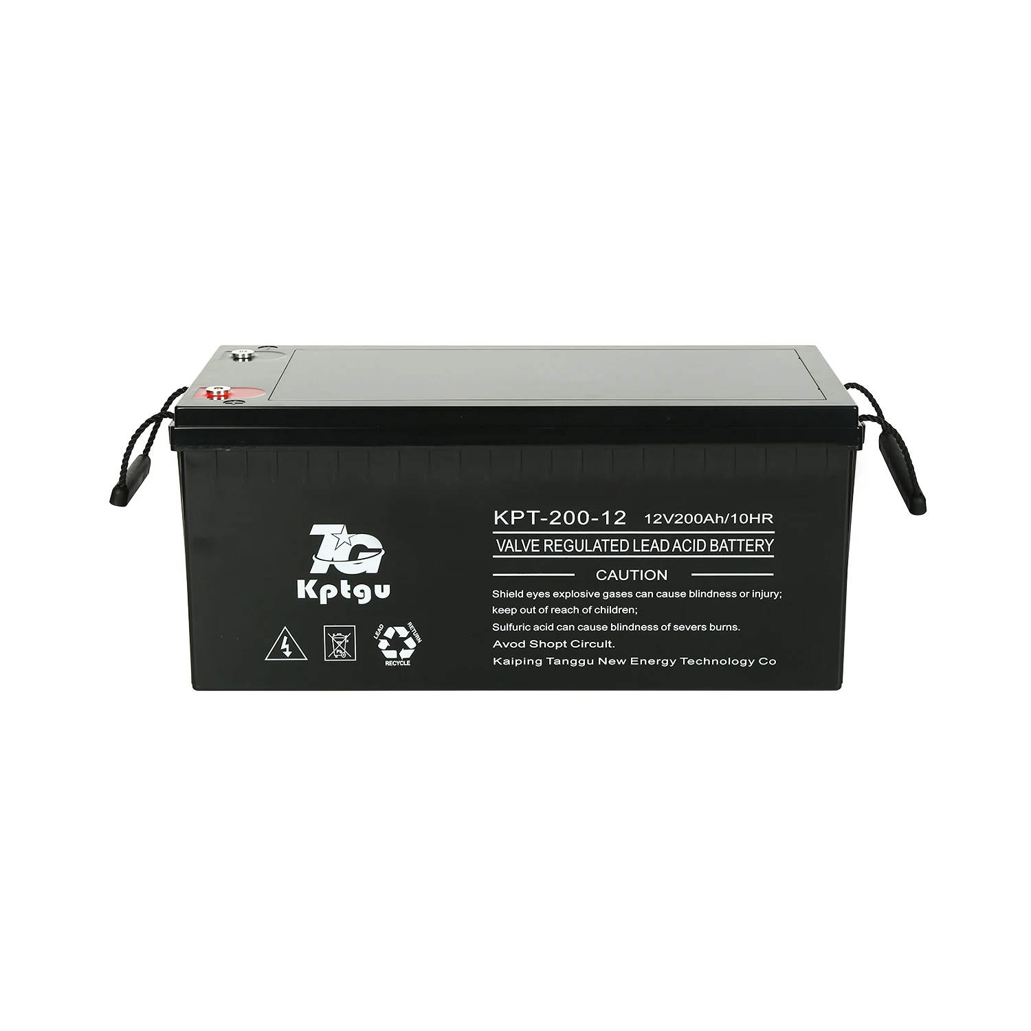 VRLA Sealed 12V 200Ah Deep-Cycle Lead Acid AGM Battery