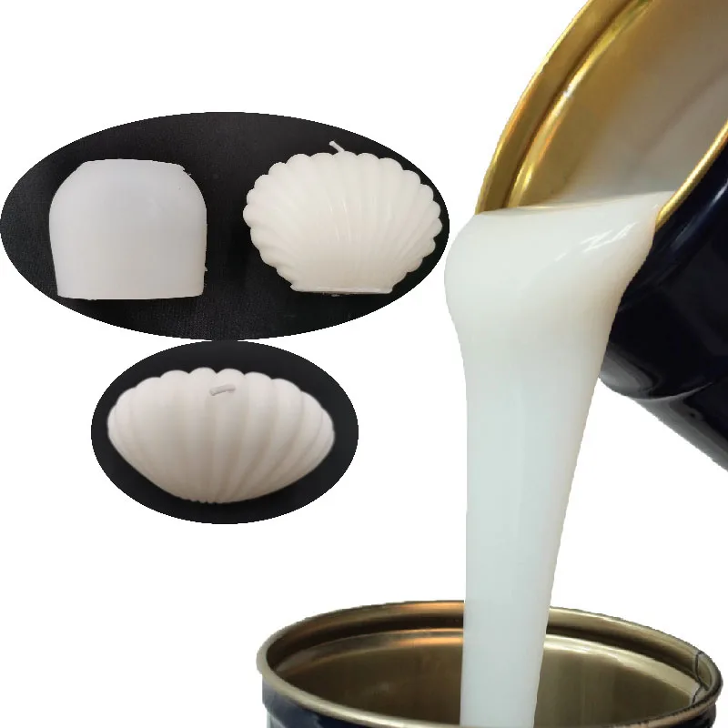 Model making silicone rubber silicon material High temperature resistance for gypsum molds rtv silicone