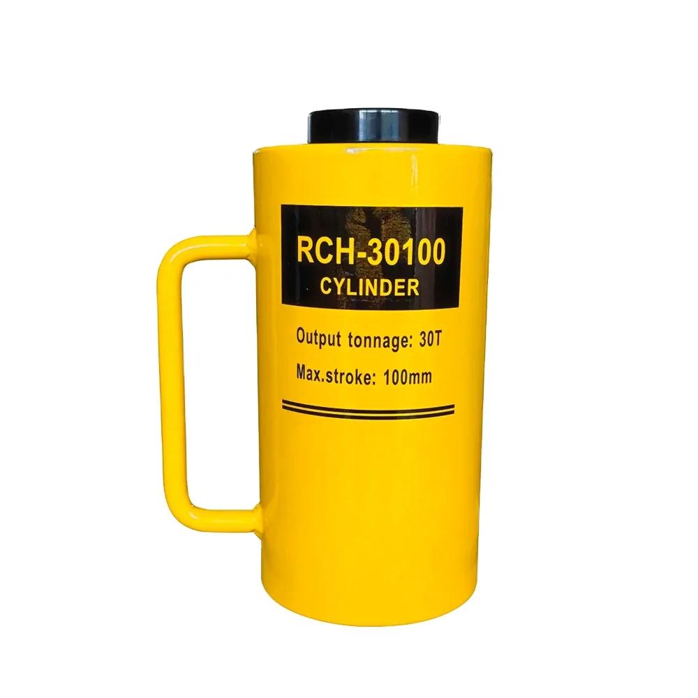 RCH-30100 30ton 100mm single acting Hydraulic Hollow Plunger Cylinder hydraulic Jacks cheap hydraulic cylinders