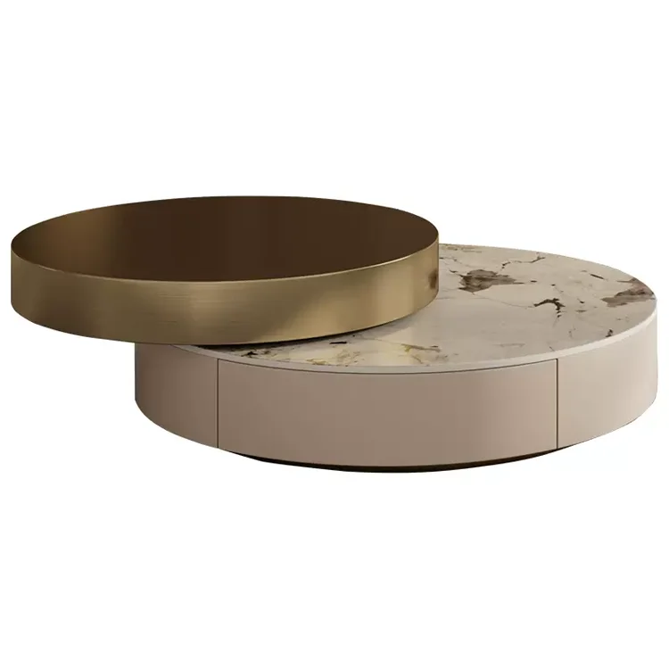 New Design Metal big coffee table Modular House Solution console table modern luxury