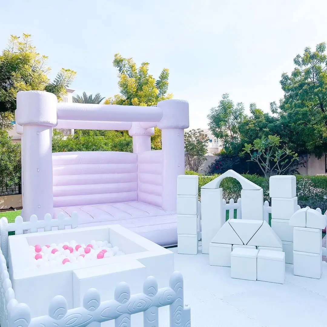 pink and white factory Soft Foam Children Educational Play equipment toy Building Blocks for Toddlers and Preschoolers play set