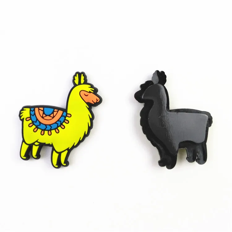 Custom refrigerator magnet tinplate rubber 3D 2D soft PVC offset paper souvenir cartoon image pig doll refrigerator magnet