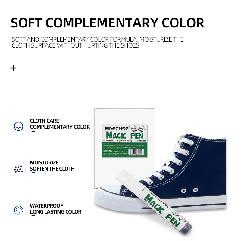 Hot Sale DIY Shoe Waterproof Paint Marker Whitening Marker Pen Canvas Midsole Faded Repair Pen