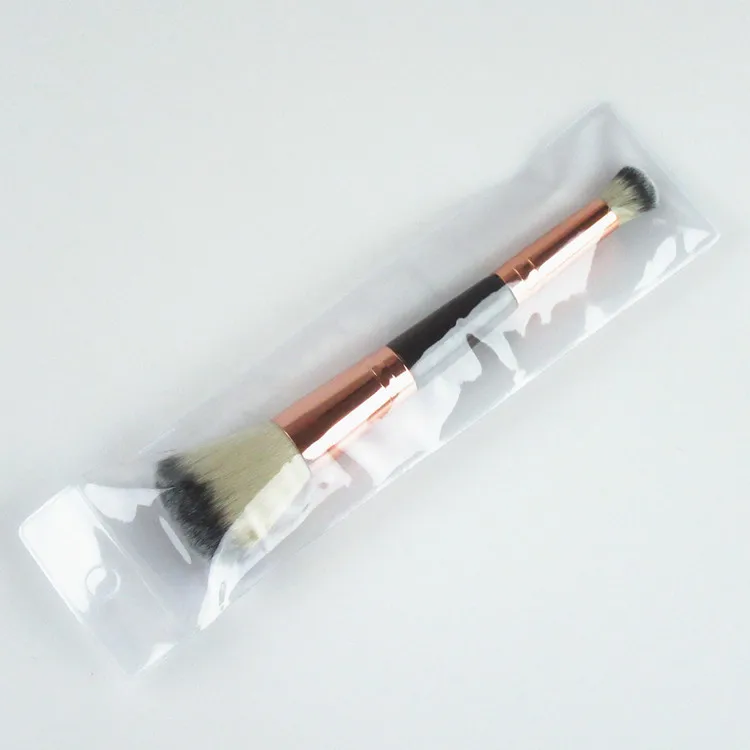 
2 Sided Double Fiber Make Up Brushes Dual Ended Big Foundation Blush Makeup Brush 