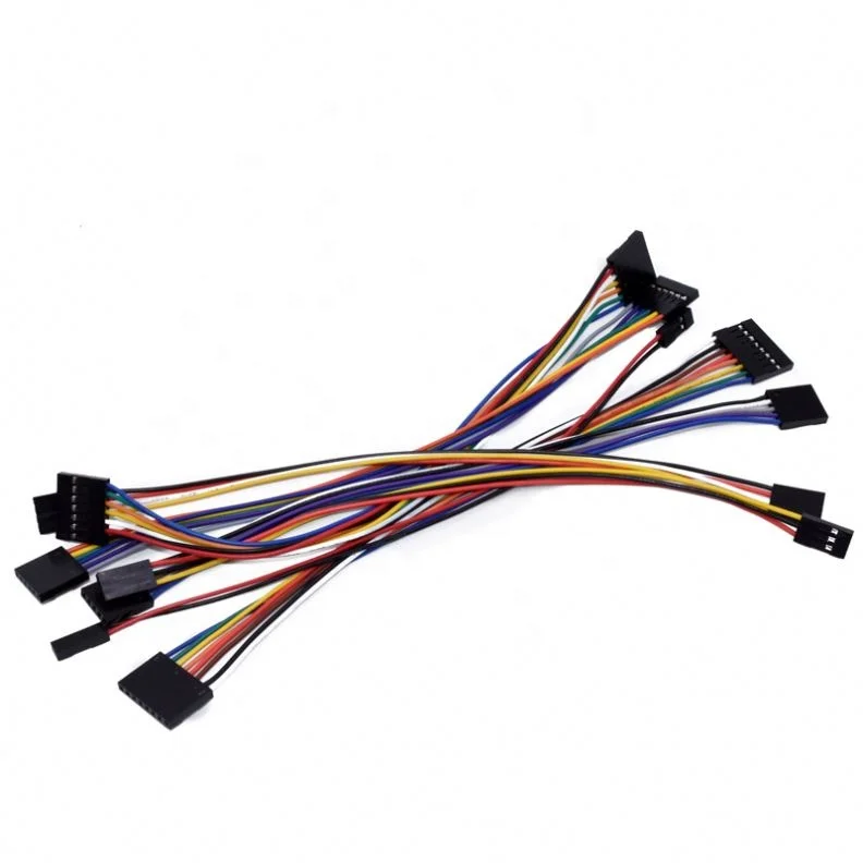 2.54MM Pitch Dp Line Female / Male 2P 3 4 5 6 7 8 9 10 Pin Dupont Cable Connector Jumper Cable Wire 10cm/20cm/30cm