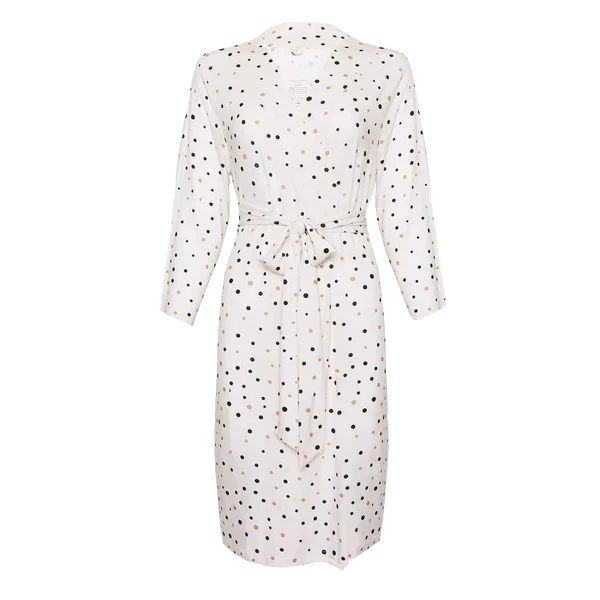 
Mommy Robe for Maternity Labor Delivery Soft Nursing Lounge Wear 95% Viscose from Bamboo 5% Spandex 