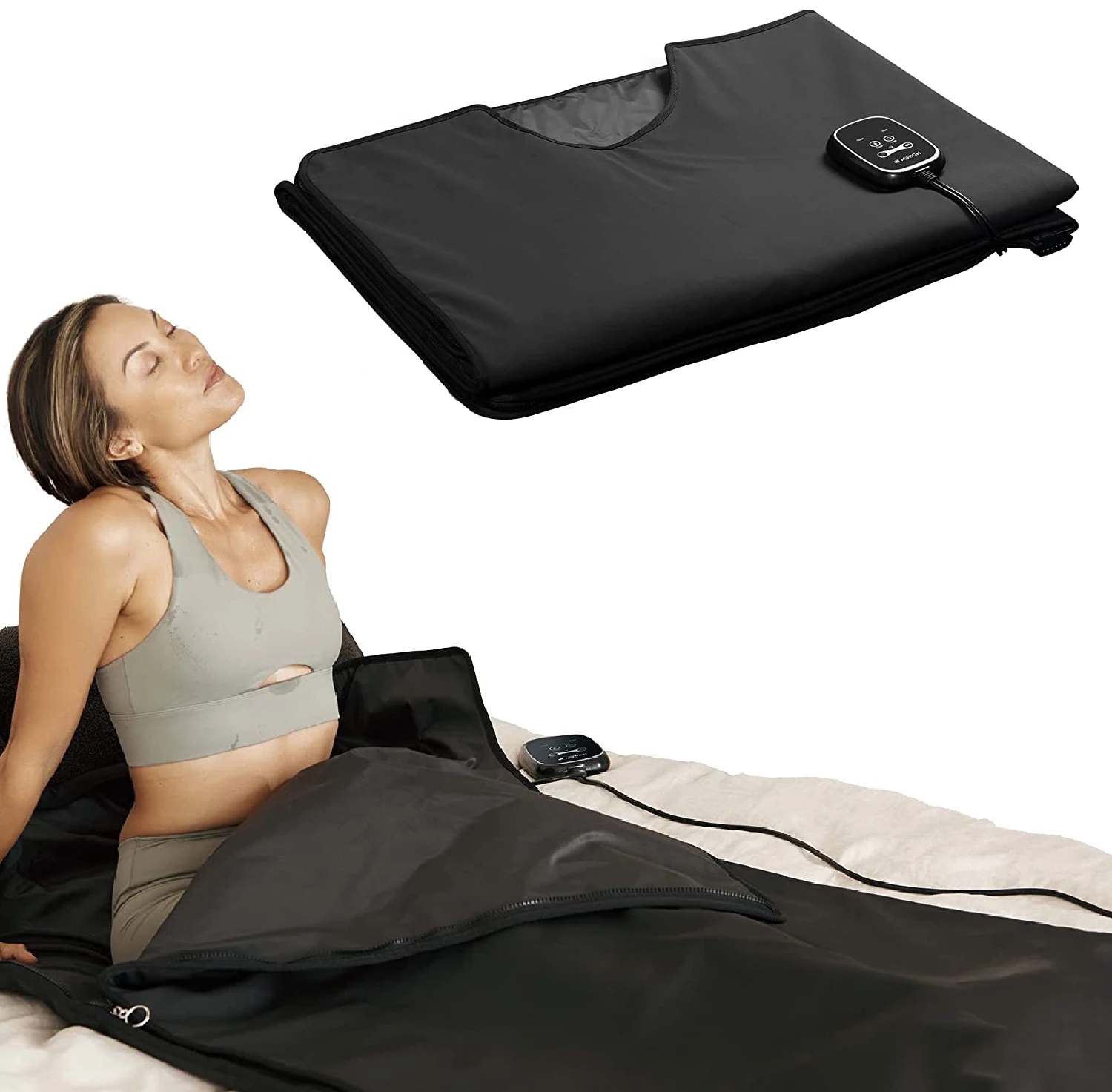 Bellewins Upgraded Weight Loss Detox Infrared Portable Sauna Blanket For Exercise Recovery