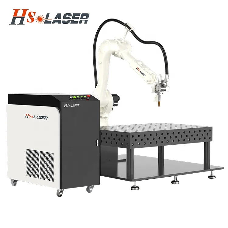 Automatic Laser Weld Machine With Head Welding Hs High Precision Sheet Metal Laser Welding Machine