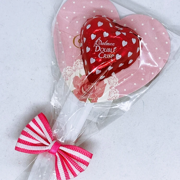 HEART BIT CHOCOLATE LOLLIPOP STICK CHOCO