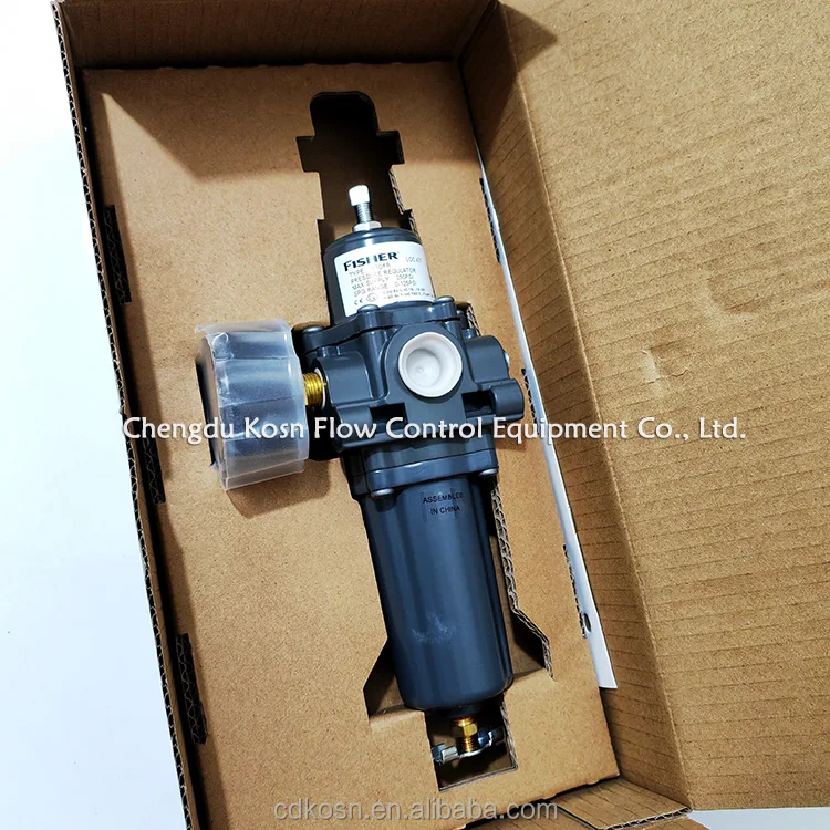 Fisher 1/2 NPT Aluminum alloy 67DFR-24 Air filtration Pressure Regulator