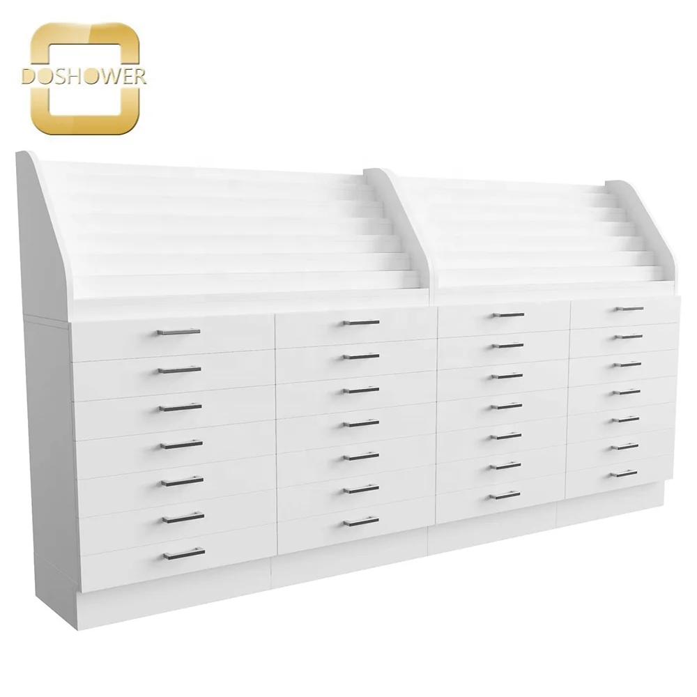 Single Shelf Polish Salon Equipment Center With Polish & Dip Powder Rack Supplier For Polish & Powder Display Cabinet