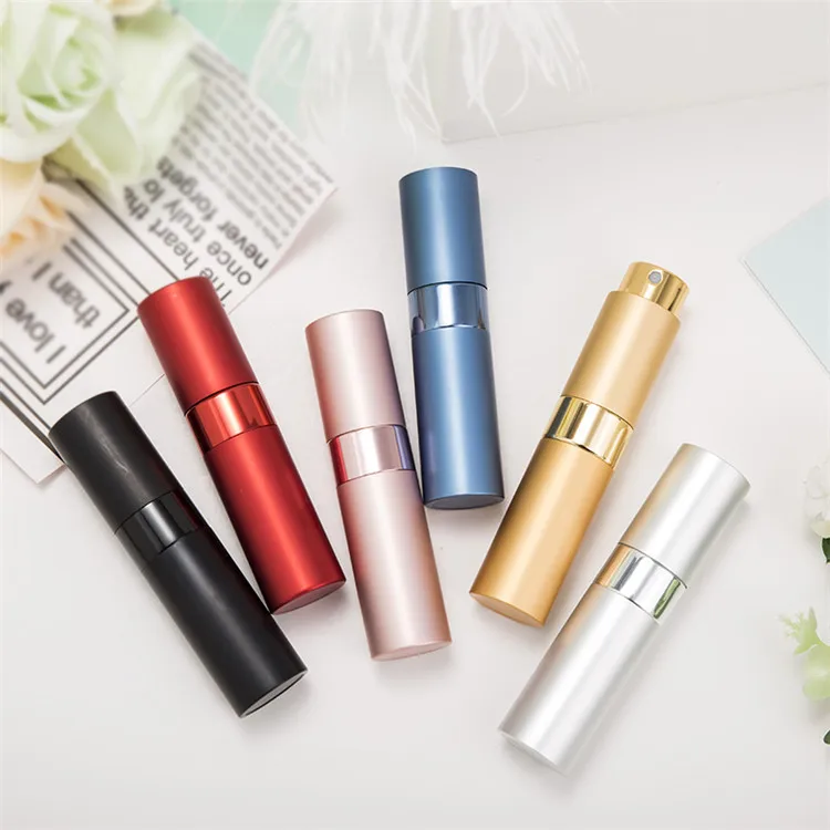 Оптом Luxuri 15 мл мини металлический корпус многоразовые пустые флаконы-распылители для духов