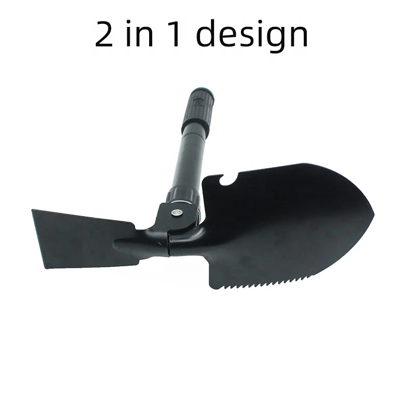Digging Shovel Spade Shovel Hoe Axe Survival Camping Foldable Shovel With Compasss, Portable Survival Spade, Multi Function