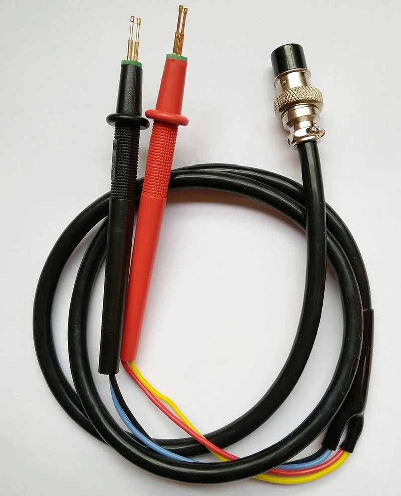 Kelvin four - wire battery AC internal resistance test line 1 meter long probe testing line