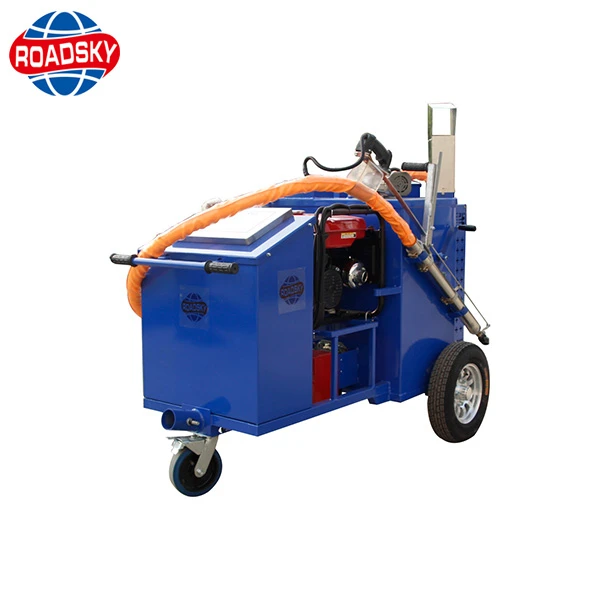 asphalt concrete road pavement crack sealing repairing filler injection filling machine