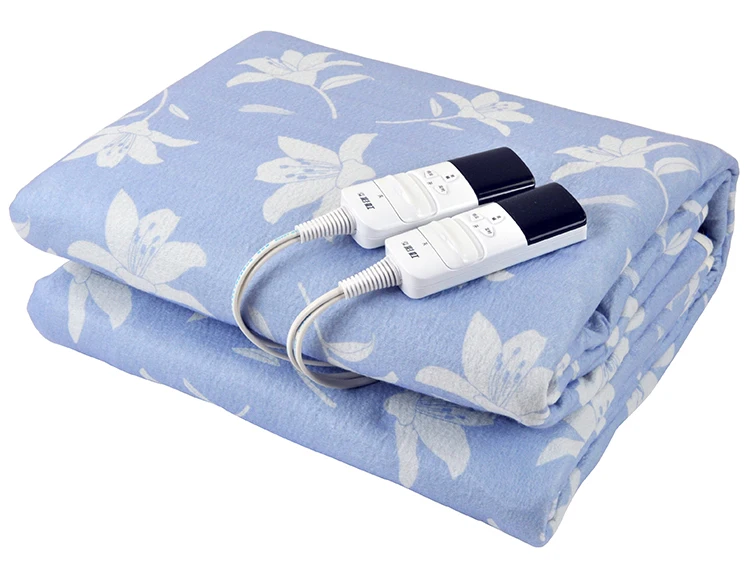 Хит продаж электрическое одеяло Нагреватель кровати 6 настроек система защиты от перегрева нагревательное для всей ночи
