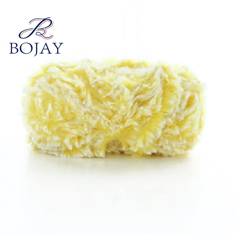  Bojay 100% модель с искусственным мехом и моталка пушистое пряжкой 0.65Nm/1 мяч пряжа для вязания в цветовом ассортименте свитера