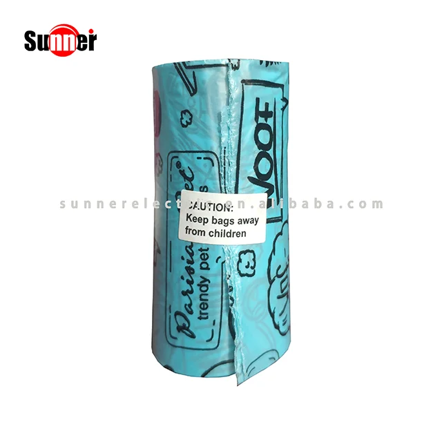 Wholesale Manufacturer Graffiti Style Dog Trash bags