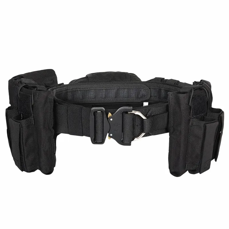 Tactico Adjustable Molle System Ronin Belt Tactical Belt Set Guard Duty Battle Belt Setup