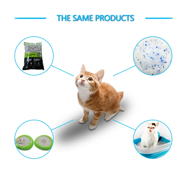 Top rated silica cat litter bulk wholesale