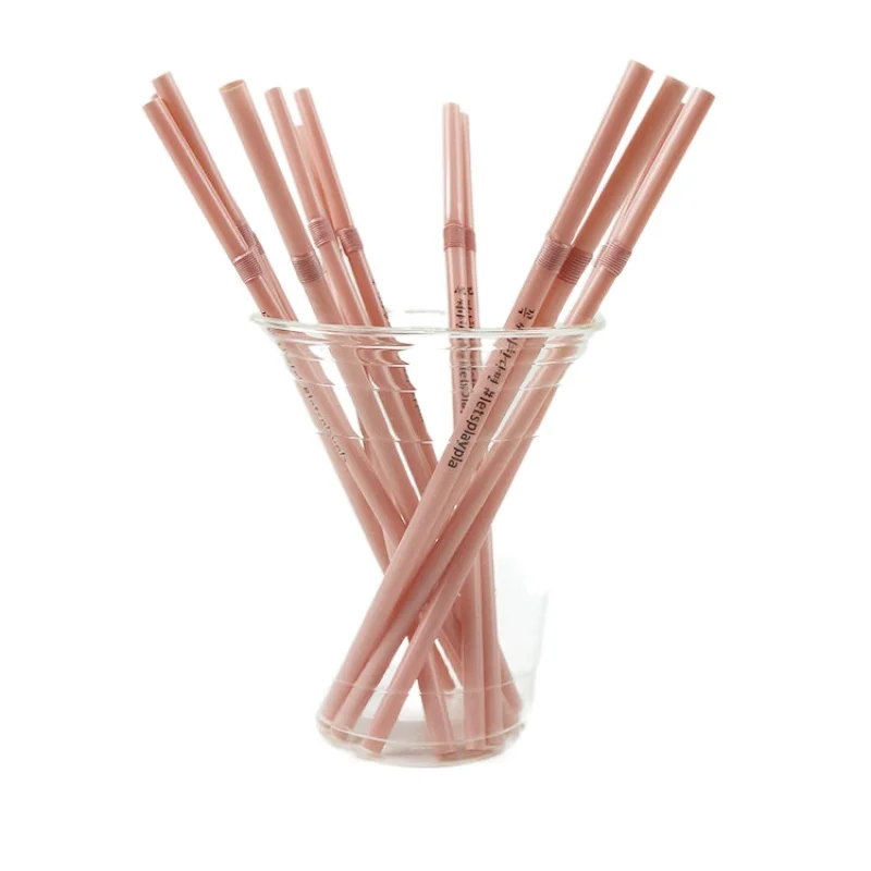 Heat Resistance Biodegradable Disposable Paper Straws Drinking