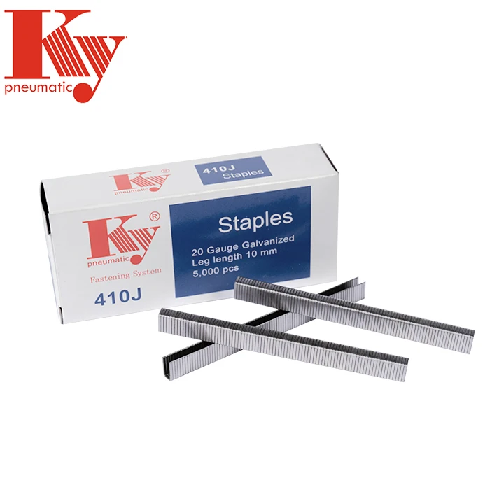 Стандартная застежка для ногтей OEM 22GA U-Type для ногтей 4J скобы 10 мм Длина 410J для дивана