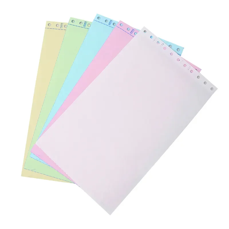52g White Pink Yellow Blue Green NCR Paper Carbonless CFB Paper/CF Paper/CB Paper