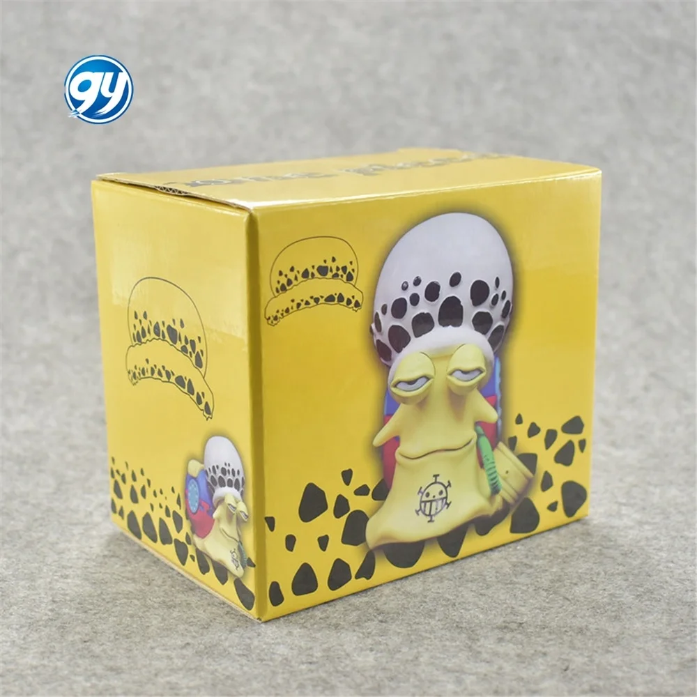 GY Figuras de 2PCS/SET Anime Zoro Luffy Ace Law Doflamingo 1 PIECE Manga Figurine Den Den Mushi PVC Model Collectible Figure Toy