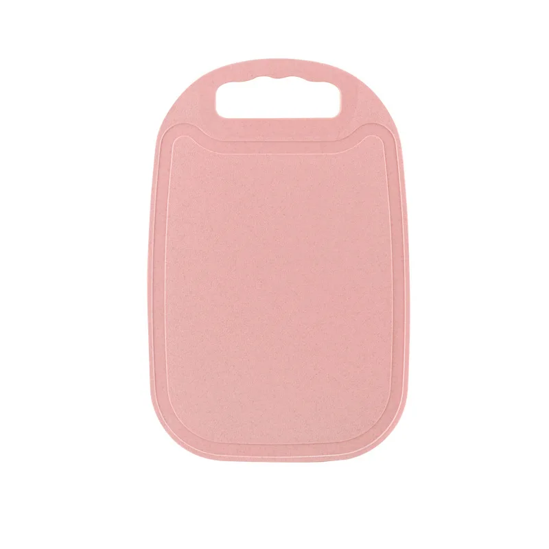 BPA Free Natural Straw Wheat Fiber Vegetable Chopping Block Flexible Kitchen Cutting Board