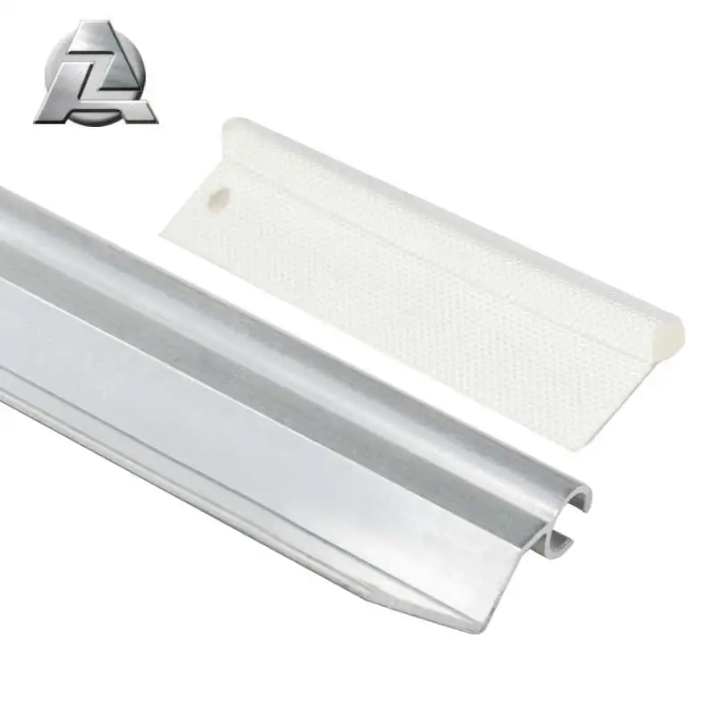 Latest technology aluminum alloy extrusion profile sail track for tent keder rail