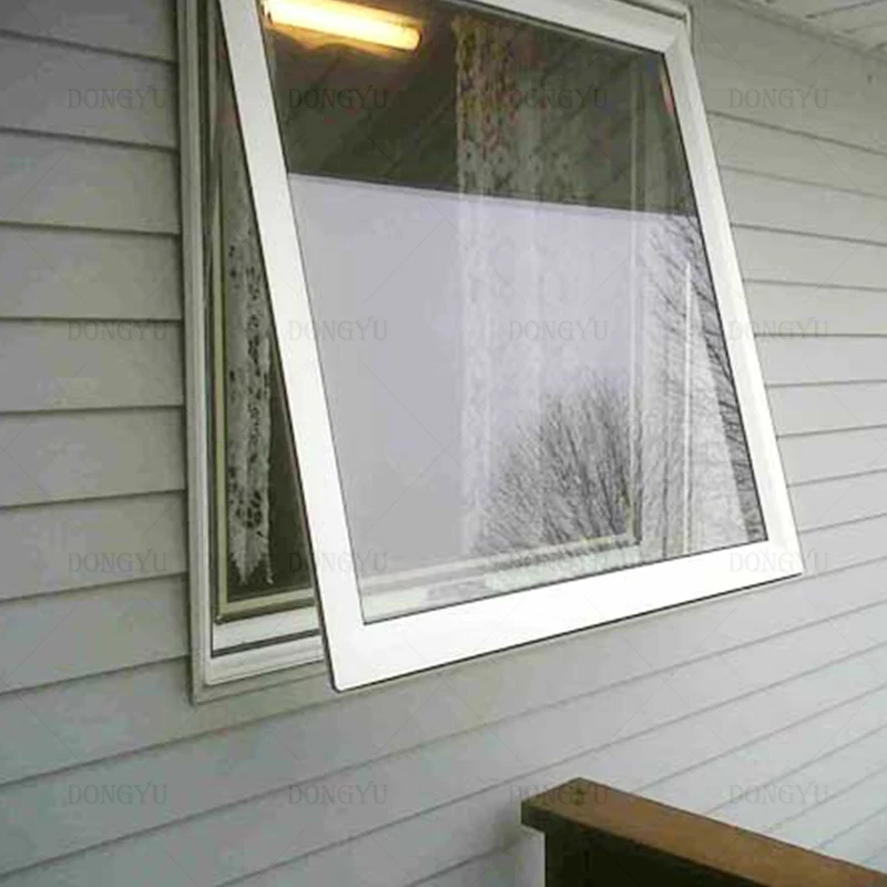 Hurricane Impact Aluminium Tempered Glass Awning Roof Windows Electric Skylight Window