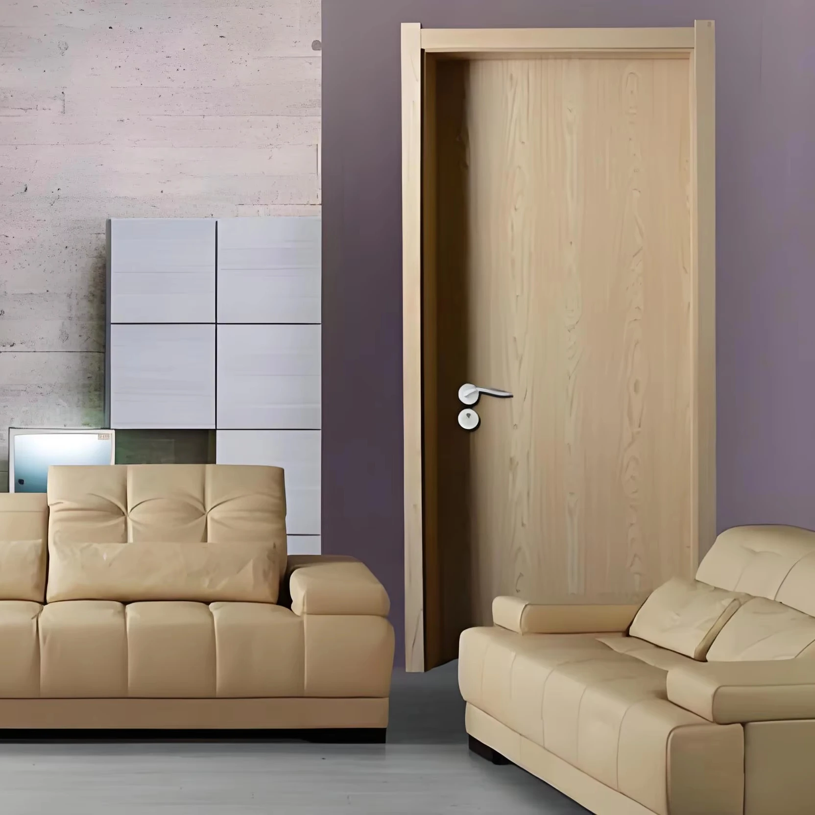 European Style Interior Steel Windproof Feature Chinese Design Fashionable Formica MDF Bedroom Bathroom Skin Stainless Steel