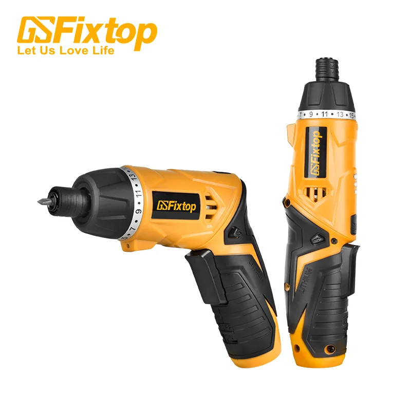 Gsfixtop High Quality Multi-function 90  Deformation 3.6v Lithium Battery Screwdriver Set