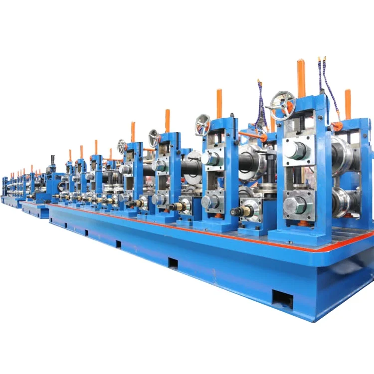 Automatic Metal Stainless Steel Pipe Production Line / Welded Tube Making Machine