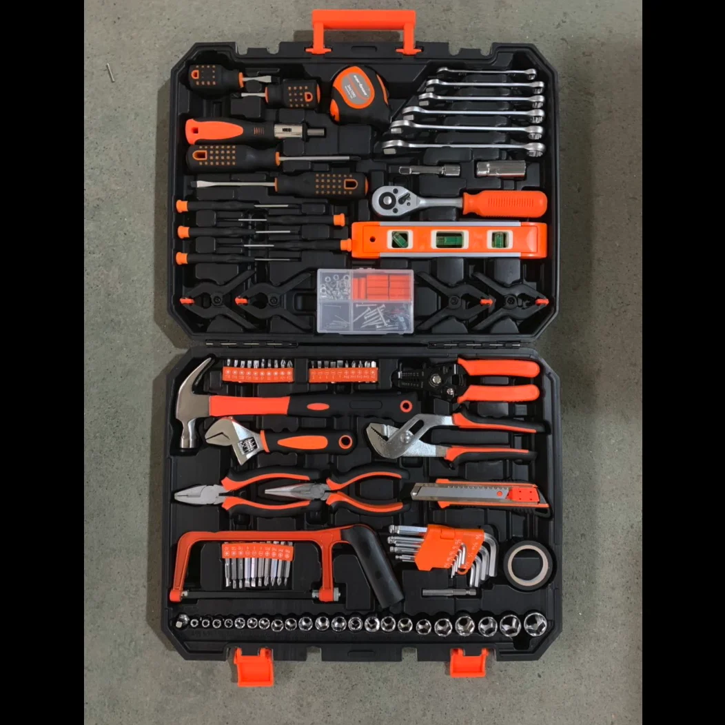 205pcs Automotive Tools In Blow Mould Case, Full Size Toolbox set Online sale Tool Kit